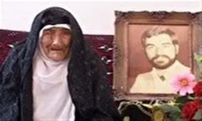 مسن‌ترین مادر شهید خراسان جنوبی به فرزند شهیدش پیوست