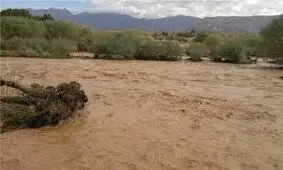 روستای شورابِ پارک جنگلی محصور میان دو طرف رودخانه