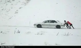 آخرین وضعیت جاده های کشور/برف و باران در ۱۸ استان