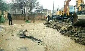 انسداد همه راه‌های روستایی بخش مرکزی / قطع برق روستای دهنو علیا