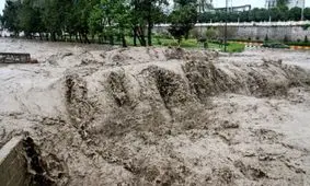 طغیان خرم رود+ویدئو