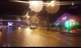 آبگرفتگی معابر شهری سنندج