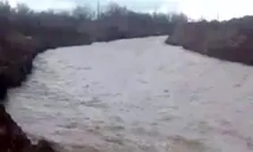 رودخانه‌های ابهررود و خررود به حالت طغیان درآمده است