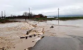 دلفان زیر آب رفت+ویدئو