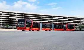 رونمایی از طویل‌ترین اتوبوس برقی دنیا