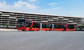 رونمایی از طویل‌ترین اتوبوس برقی دنیا
