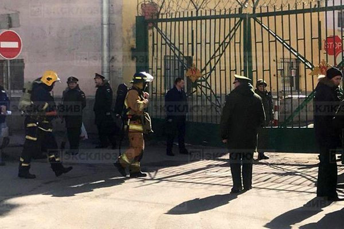 4 مجروح در انفجار دانشکده افسری سنپترزبورگ