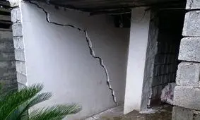 رانش زمین در روستای لیلیم املش/ ۱۵ خانه تخلیه شد