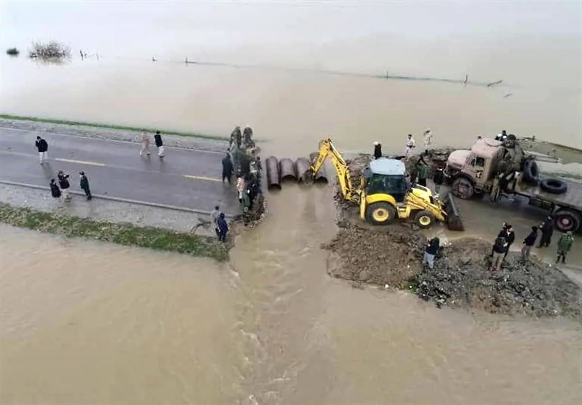 وضعیت پلدختر پس از فروکش کردن سیل در مناطقی از شهر امروز ۱۳ فروردین+ویدئو