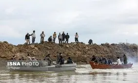 قایق‌های سپاه در کارون+ویدئو