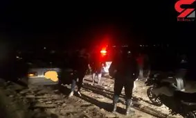 حمله اشرار به مردم در جاده باغرود نیشابور در روز طبیعت