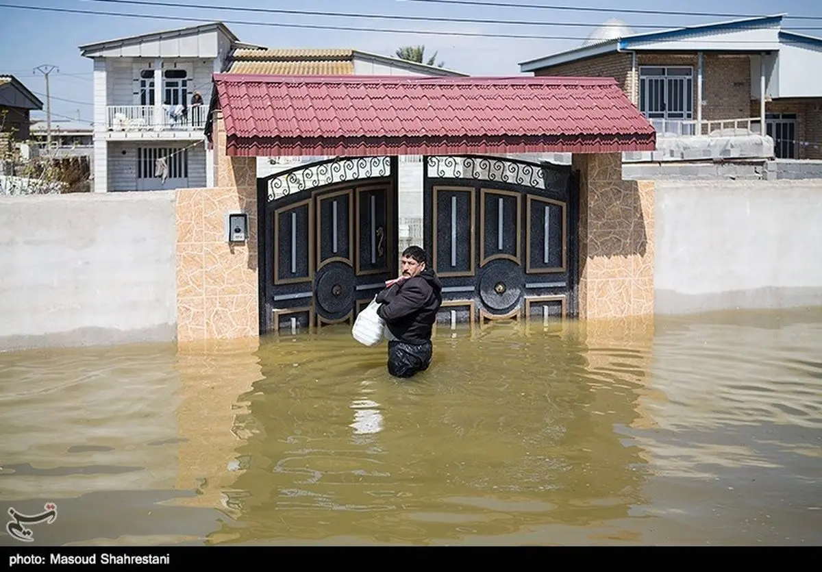 آب از ۷۰ درصد گمیشان تخلیه شده/ساکنان در حال بازگشت به خانه‌های خود هستند