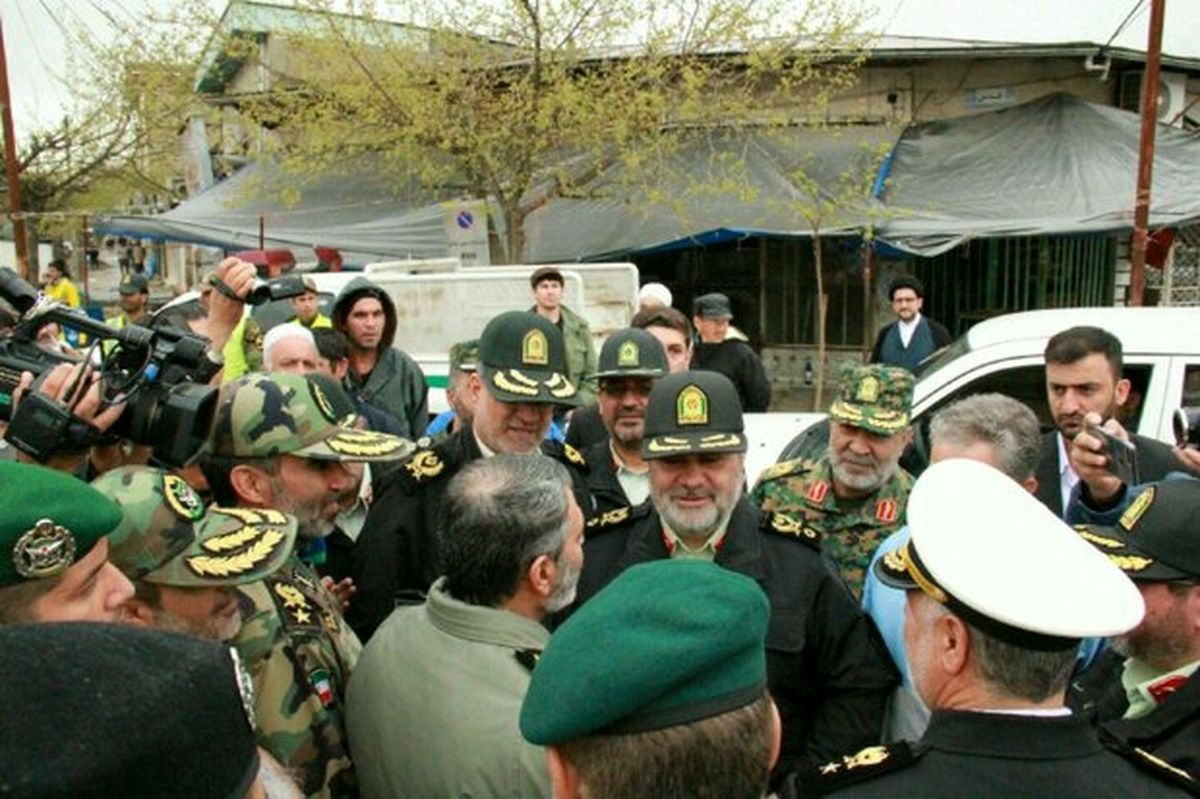 حضور پلیس تا آرام شدن شرایط جوی در شهرها