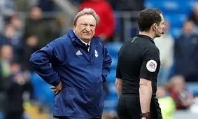 عصبانیت وارناک سرمربی کاردیف