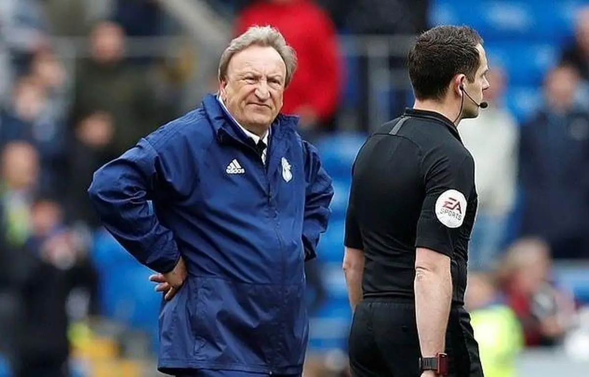 عصبانیت وارناک سرمربی کاردیف