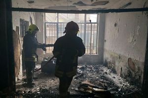 ۲ آتش سوزی وحشتناک در امیرآباد مشهد+تصاویر