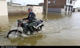 طغیان رودخانه‌ گاماسیاب در هرسین/روستاهای حاشیه رودخانه تخلیه شدند