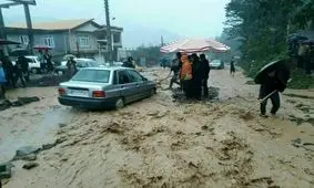 دلفان غرق سیلاب+ویدئو