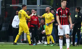 بدشانسی بزرگ میلان مقابل یوونتوس