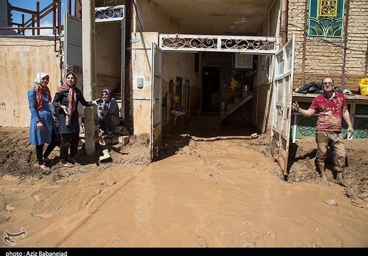 ۱۵۰ واحد مسکونی شهرک کرناچی کرمانشاه دچار آبگرفتگی شد