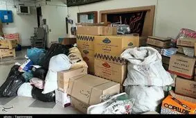 نخستین محموله کمک‌های مردمی شهرستان هشترود به استان‌های گلستان و لرستان ارسال شد