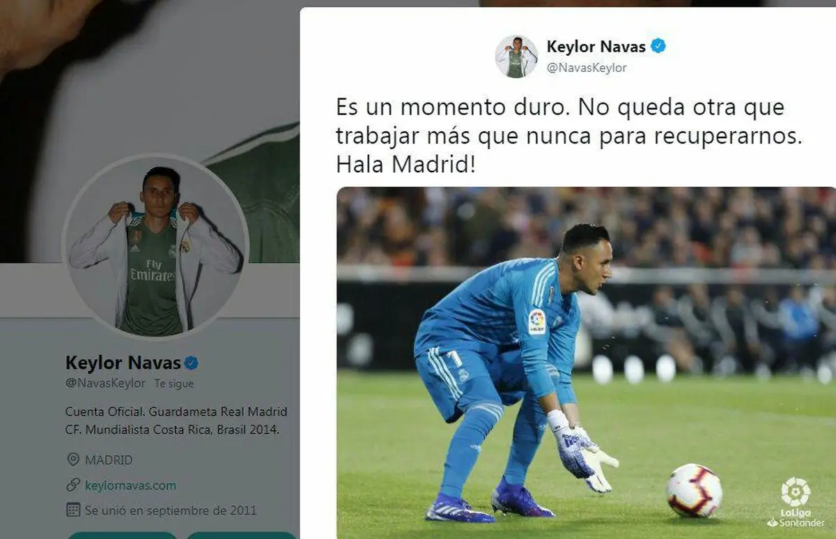 واکنش ناواس به نهمین شکست رئال