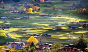 تصویر متفاوت از طبیعت زیبا سوئیس