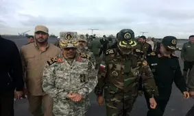 حضور سرلشکر باقری در منطقه سیل‌زده پلدختر