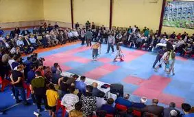 مسابقات کشتی با شال در گلستان برگزار شد