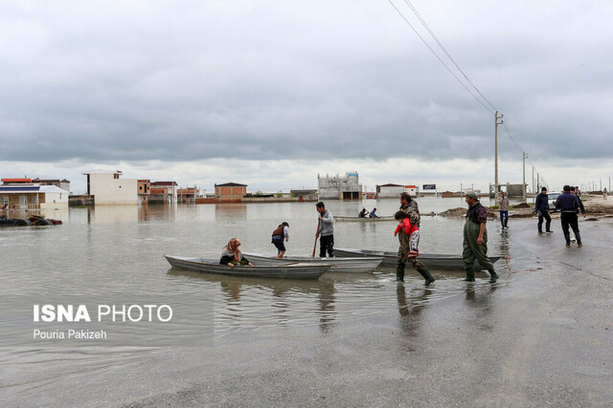 رفع توقیف 73 فروند قایق صیادی در گمیشان برای امدادرسانی به سیل‌زدگان