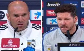 پاسخ جالب زیدان به ادعای عجیب سیمئونه