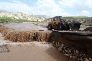 راه ارتباطی ۵۰ روستا در کوهدشت بازگشایی موقت شد/تخریب پل و جاده‌ها