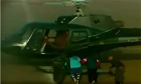 خداحافظی از فوتبال با آدم‌ربایی مسلحانه از طریق هلی‌کوپتر!