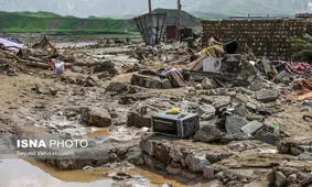 دیدار رئیس ستاد کل نیروهای مسلح با مردم سیل زده پلدختر