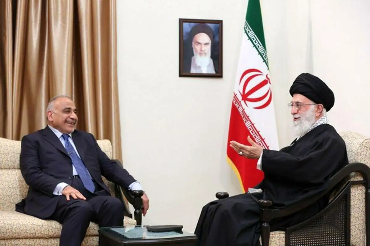 دیدار نخست وزیر جمهوری عراق با رهبر انقلاب
