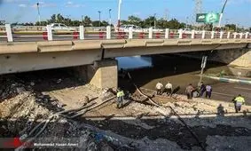 سیل بندهای فاز ۳ و ۴ کوروش، زرگان و کوی پاستوریزه اهواز درحال استحکام سازی هستند