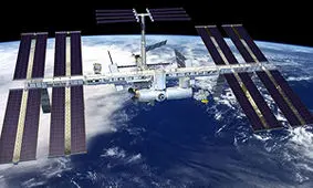 نحوه اتصال شاتل به ایستگاه بین‌المللی فضایی + فیلم