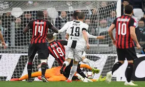 خلاصه بازی یوونتوس - میلان (ویدئو)