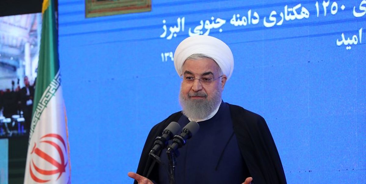 روحانی: تهران باید با جنگل محاصره شود و توسعه آن متوقف گردد