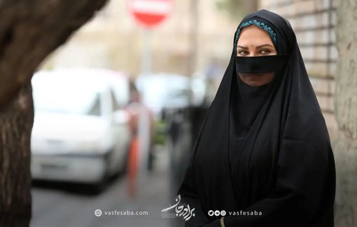 گریم لعیا زنگنه برای نقش حلیمه در «برادرجان»+عکس