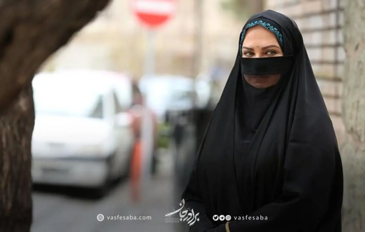 گریم لعیا زنگنه برای نقش حلیمه در «برادرجان»+عکس