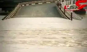 ورودی اهواز زیر آب رفت + فیلم