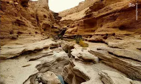 تصاویری دیدنی از دره‌ای زیبا در طبس