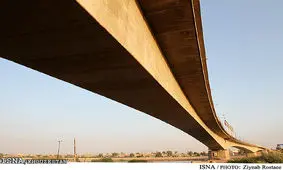 فیلم | آب‌گرفتگی پل کیانپارس در اهواز