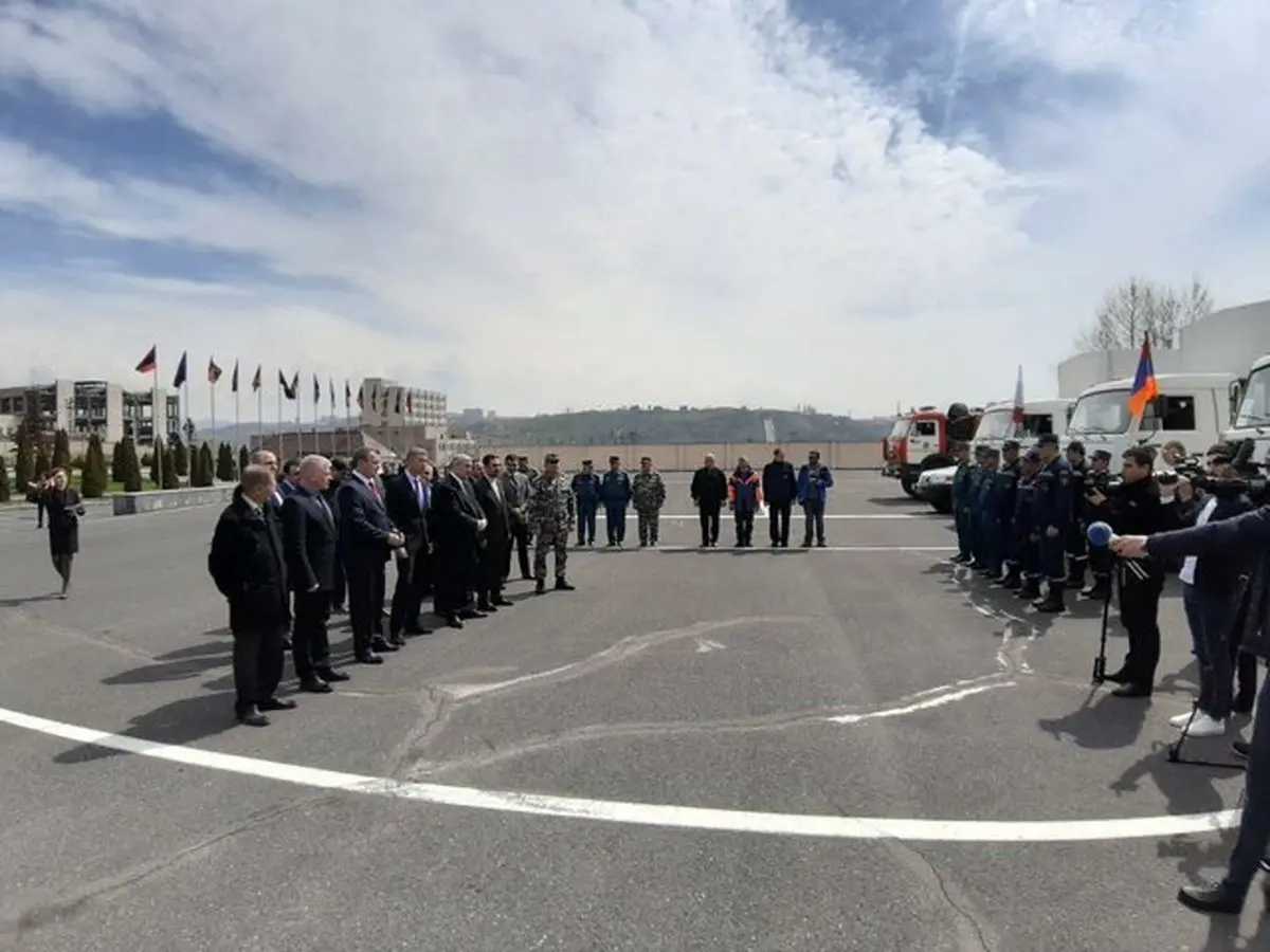 ارسال کمک‌های امدادی ارمنستان به سیل‌زدگان کشورمان