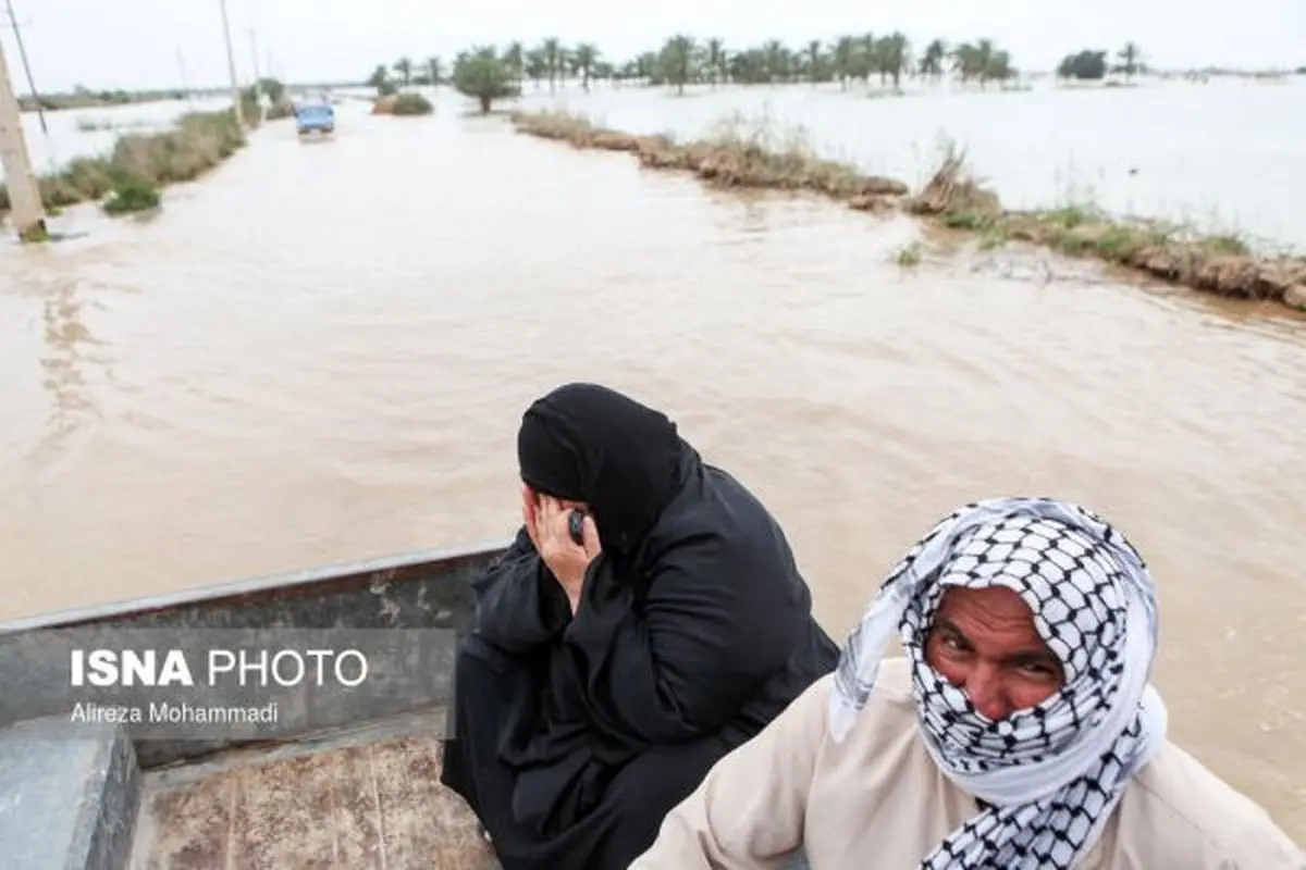 تخلیه روستاهای حمیدیه+ عکس