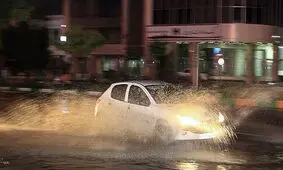 اوج بارندگی ها در ساعت ۶ و ۷ عصر خواهد بود