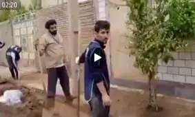 حضور جهادگران پاکستانی و روسی همگام با نیروهای ایرانی در پلدختر+فیلم