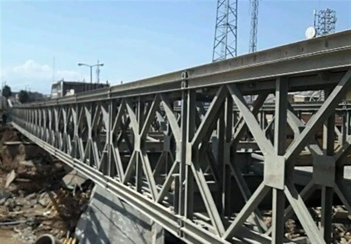 احداث پل هفت تیر پلدختر طی ۴۸ ساعت توسط ارتش