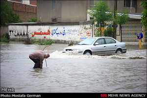 جاده مشهد قوچان بارندگی شدید است اما مسدود نیست/ محور عشق آباد در بردسکن مسدود شد